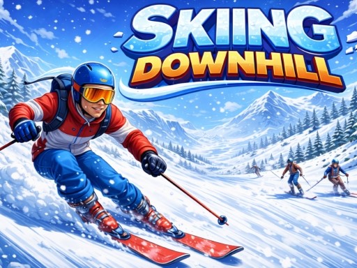 Skiing Downhill gameplay preview