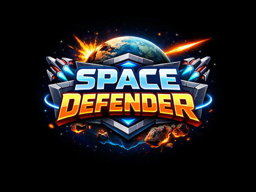 NEON SPACE DEFENDER gameplay preview