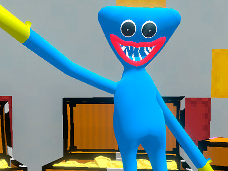 Huggy Survival Parkour gameplay preview