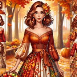 Autumn Fashion Game For Girls gameplay preview
